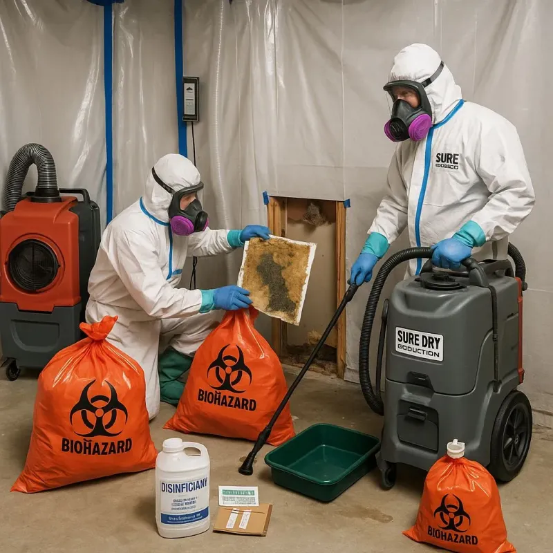 Contaminated Water Handling Protocols process in Judson, SC