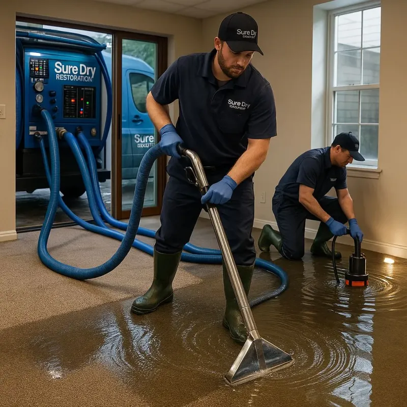 Water Extraction and Removal process in Judson, SC